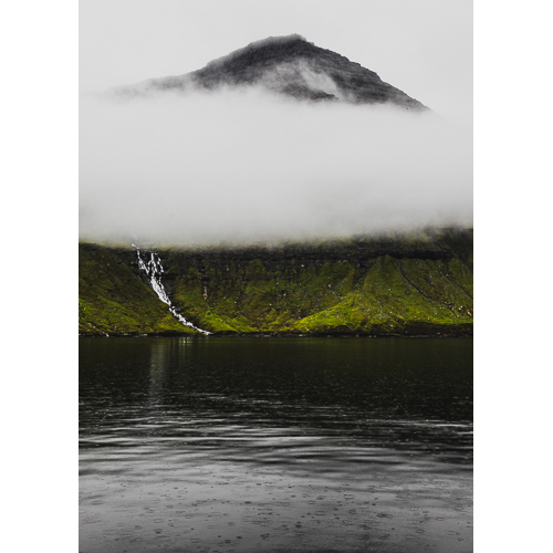 Faroe island mystic photo art print